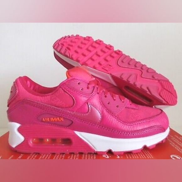 Nike Air Max 90 Fuchsia Prime Hot Pink - Picture 3 of 8